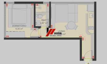 Imagem 2: Apartamento de 1 dormitório à venda no Teahupoo Santa Mônica Florianópolis
