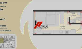 Imagem 3: Studio à venda com 26,86 m2 no Teahupoo Santa Mônica Florianópolis