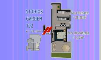 Imagem: Studio com 30m2 à venda na Trindade - Florianópolis