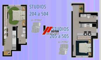 Imagem: Studio a venda no Smart 1 Trindade Florianópolis