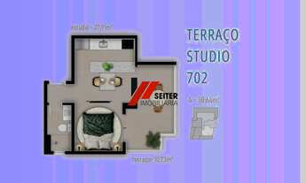 Imagem: Studio cobertura à venda com 38m2 no bairro