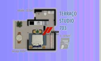 Imagem: Studio cobertura à venda no bairro Trindade