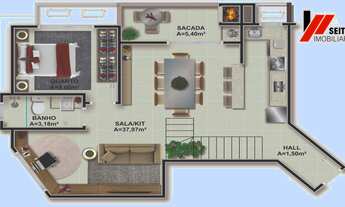 Imagem 6: Duplex a venda no bairro Itacorubi em Florianópolis