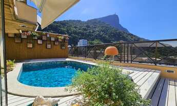 Imagem 2: Oportunidade única: Cobertura de luxo no Jardim Botânico-RJ, com vista para o Cristo, pisc