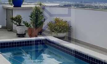 Imagem 3: Cobertura para locação na Barra da Tijuca-RJ: 3 quartos, 1 suíte, vista mar, próximo ao Ba