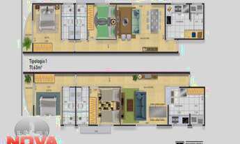 Imagem 2: APTO P/ VENDA EDIF. PIAZZA SAN GIOVANNI - BAIRRO SANTA CRUZ 50,58 m2 ** em construção*