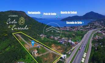 Imagem 2: Terreno na Enseada de Brito, Palhoça-SC com Vista paradisíaca para o Verde e o Mar