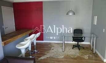 Imagem 3: Apartamento mobiliado para locação - Cond. Alpha park em Alphaville - 72m2