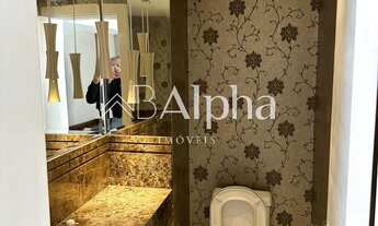 Imagem 4: Apartamento mobiliado para locação no Condomínio Splendore em Alphaville - SP