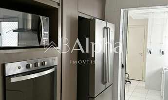 Imagem 6: Apartamento mobiliado para locação no Condomínio Splendore em Alphaville - SP