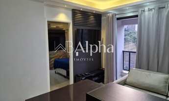 Imagem 3: Apartamento Para Venda ou Locação Mobiliado Condomínio Cosmopolitan Bethaville Barueri-SP