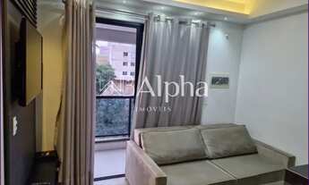 Imagem 2: Apartamento Para Venda ou Locação Mobiliado Condomínio Cosmopolitan Bethaville Barueri-SP