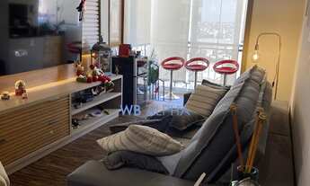 Imagem 1: Apartamento mobiliado para locação no Edifício Jardins de Monet em Alphaville - SP