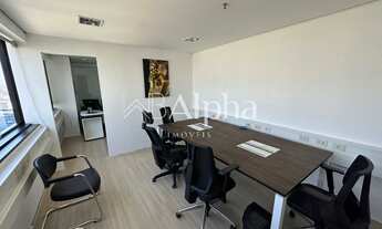 Imagem: Sala comercial mobiliada para venda e locação