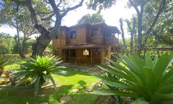 Imagem 4: Sítio à Venda em Esmeraldas - 6.000m², Casa de Madeira, Área Gourmet, Orquidário e Muito M