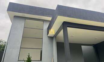 Imagem 2: Casa 3 Quartos com Suíte - 180m² - Sala com Pé Direito Duplo - 5 Vagas - Acabamento Premiu