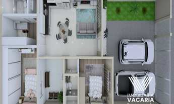 Imagem: 2 dormitórios, 1 suítes, 2 banheiro, 2