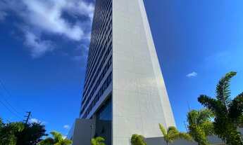 Imagem 2: Apartamento de 1 quarto para locação no Pina, Recife-PE, com 2 salas, 1 banheiro, 1 vaga d