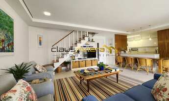 Imagem 4: Apartamento duplex, com 129,76 m², o qual dispõe de 3 dormitórios, sendo 1 suíte e 2 vagas