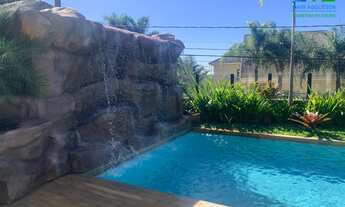 Imagem 1: MARAVILHOSA MANSÃO BANDEIRANTES, LINEAR, 03 SUÍTES, PISCINA COM CASCATA, LAGUINHO COM CARP