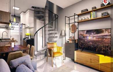 Imagem 2: LANÇAMENTO CONDOMÍNIO GOIÁS, SOBRADO À VENDA, 44 M² POR R$ 174.800,00E ENTRADA PARCELADA E