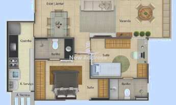 Imagem 2: Sua chance de morar na Praia de Itapuã! Apartamento de 2 quartos, 1 suíte, 64,17 m², vaga