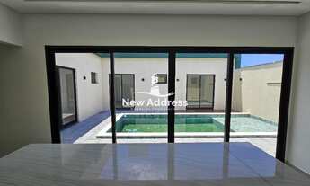 Imagem: Casa linear de 210m², com 3 suítes e piscina