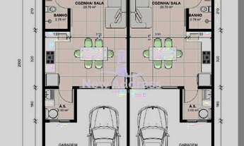 Imagem 5: Casa nova com 2 quartos, suíte e ambiente integrado, em construção com entrega prevista pa