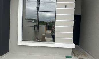 Imagem 5: Geminado sofisticado com rebaixo em gesso e churrasqueira Três Rios do Norte!