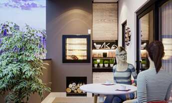 Imagem: 3 dormitórios, 3 suíte, 2 banheiro, 2