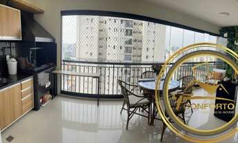 Imagem 4: APARTAMENTO 120M² COM VARANDA GOURMET, 3 DORMS (1 SUÍTE) 2 VAGAS E LAZER COMPLETO PRÓXIMO