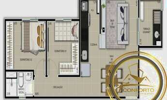 Imagem 4: Apartamentos novo a venda 2 dormitórios, 1 vaga. 39m² a 79m² a venda na Vila Ré