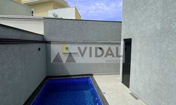 Imagem 4: CASA TÉRREA COM 3 DORMITÓRIOS E PISCINA NO CONDOMÍNIO IBITI RESERVA EM SOROCABA POR R$1.40