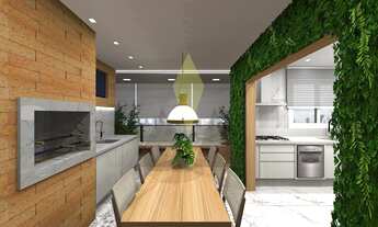 Imagem: 3 dormitórios, 1 suítes, 2 vagas na garagem