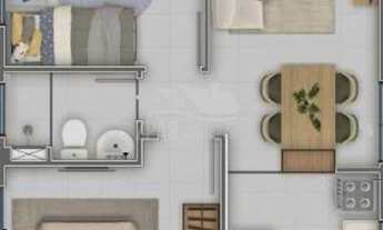 Imagem 7: Apartamento na restinga com 02 dormitórios