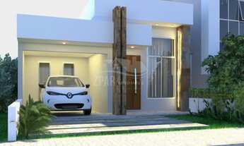 Imagem: Casa térrea em construção com 103m²