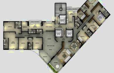 Imagem 4: Apartamento de luxo à venda em Casa Forte - Recife-PE 4 quartos, 3 suítes, 3 salas, 4 ban