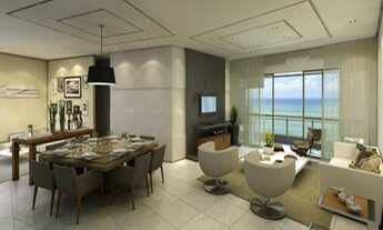 Imagem 2: Apartamento com varanda , sala(estar,jantar) , circulação , lavabo , 4 suítes 1 master , c