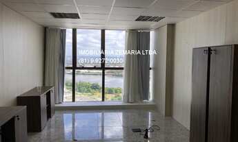 Imagem 2: Sala Comercial à Venda ou Locação no Empresarial Rio Mar - Pina, Recife-PE: 1 Sala, 1 Banh