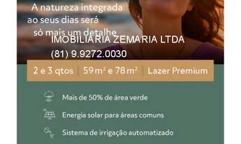 Imagem 1: Apartamento à venda no Condomínio Evoke Paiva: 3 quartos, 1 suíte, 1 vaga, 78m² em Cabo de