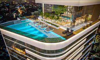 Imagem 4: Apartamento à venda no Pina, Recife-PE: 1 Quarto, 1 Suíte, 2 Salas, 2 Banheiros, 1 Vaga de