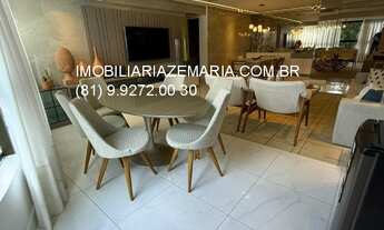 Imagem 6: Apartamento de Luxo à Venda em Recife-PE, no Bairro Monteiro - 4 quartos, 4 suítes, 158m²