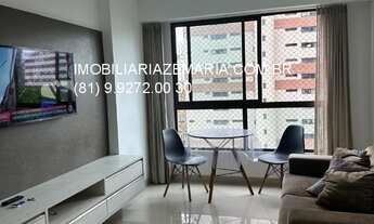 Imagem 2: Apartamento para locação no Edifício Beach Class Jaqueira, 2 quartos, 1 sala, 1 banheiro e
