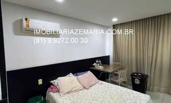 Imagem 3: Apartamento para locação no Edifício Beach Class Boa Viagem: 1 quarto, 1 sala, 1 banheiro