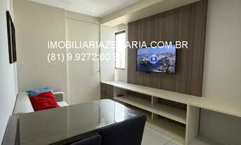 Imagem 2: Apartamento à venda em Recife-PE, no bairro Aflitos: 1 quarto, 1 suíte, 1 sala, 2 banheiro
