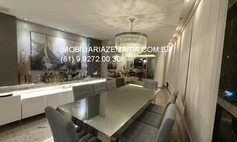 Imagem 1: Apartamento de luxo com 4 quartos e 4 suítes em Casa Forte, Recife-PE 193m² 2 salas 5 b