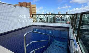 Imagem 4: Apartamento à venda em Recife-PE, no bairro Aflitos: 1 quarto, 1 suíte, 1 sala, 2 banheiro