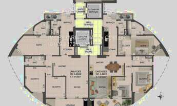 Imagem 3: Apartamento à venda em Recife-PE, bairro Rosarinho: 3 quartos, 1 suíte, 2 salas, 4 banheir