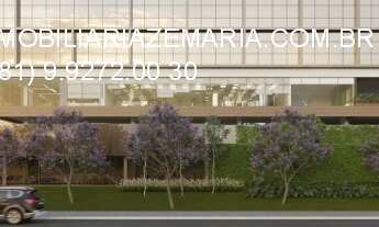 Imagem 2: Apartamento de Luxo à Venda em Boa Viagem - 1 Quarto, 1 Suíte, 1 Vaga - 61,50m² - Edifício