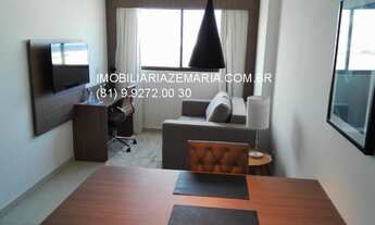 Imagem 2: Apartamento à venda no Pina, Recife-PE: 1 quarto, 1 sala, 1 banheiro, 34m² - Edifício Beac